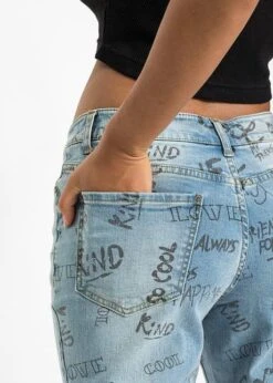 Rainbow Jean Boyfriend Imprimé -Libre Mode Winkel 22130048 4fvO1icM