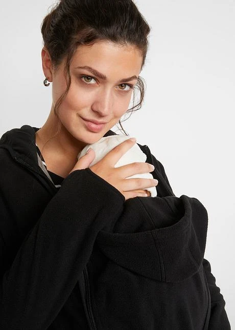 Veste De Grossesse En Polaire Avec Fonction Portage 6 Veste De Grossesse En Polaire Avec Fonction Portage - Afbeelding 6