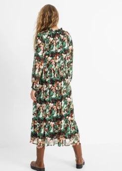 Rainbow Robe Longue Avec Polyester Recyclé Et Imprimé Floral -Libre Mode Winkel 22159362 2BC2T0hE