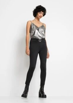 Rainbow Top Avec Effet Brillant -Libre Mode Winkel 22202459 GBi2vJxy