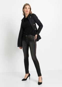 Jean Push-up Avec Rayures Scintillantes -Libre Mode Winkel 22228483 DKhkq9P0