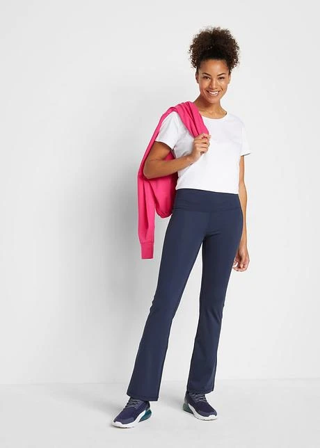 Pantalon De Sport Sculptant, évasé 4 Pantalon De Sport Sculptant, évasé - Afbeelding 4