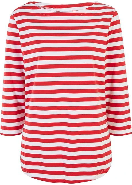 T-shirt 3/4 à Encolure Bateau 9 T-shirt 3/4 à Encolure Bateau - Afbeelding 9