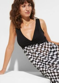 Robe De Plage En Polyester -Libre Mode Winkel 22237703 caRfSZtp