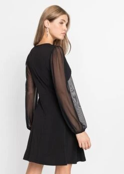 Robe En Jersey Avec Manches En Mesh 8 Robe En Jersey Avec Manches En Mesh -Libre Mode Winkel 22253263 73XUOppI