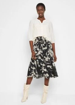 Jupe à Lés Avec Empiècements En Dentelle -Libre Mode Winkel 22268362 CoLGB2BS