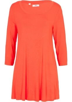 T-shirt Extensible Avec Manches 3/4