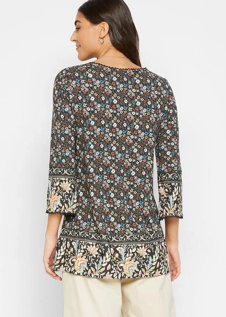 T-shirt Tunique En Viscose 3 T-shirt Tunique En Viscose - Afbeelding 3