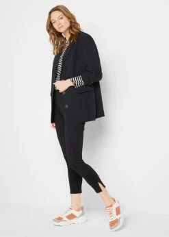 Legging Punto Di Roma Avec Fente -Libre Mode Winkel 23008865 I09dnJgh