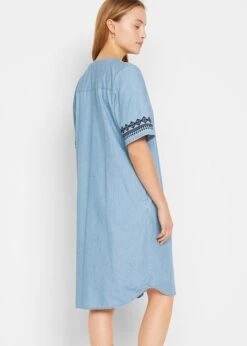 Robe-tunique En Jean Avec Imprimé Broderie 9 Robe-tunique En Jean Avec Imprimé Broderie -Libre Mode Winkel 23008931 z4i5aOrM