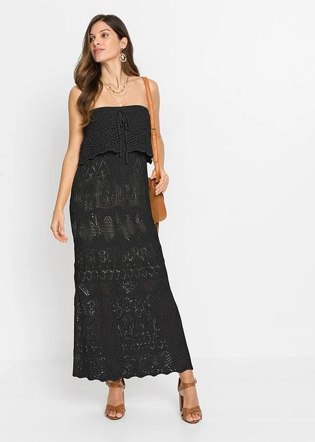 Robe Bandeau En Maille 4 Robe Bandeau En Maille - Afbeelding 4