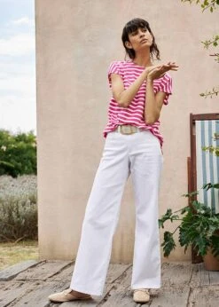 Jean Large Taille Mi-haute, Stretch -Libre Mode Winkel 23012494 rqwWAyqD