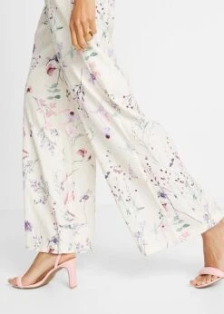 Rainbow Pantalon En Jersey Crêpe Avec Imprimé Floral -Libre Mode Winkel 23017301 ncGMw526