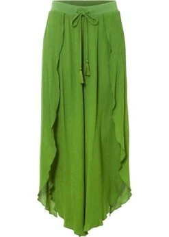 Pantalon Froissé En Viscose