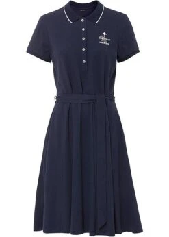 Robe Polo Avec Ceinture à Nouer