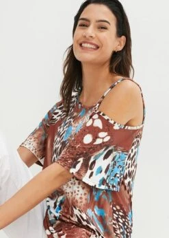 T-shirt Long à Pans 10 T-shirt Long à Pans -Libre Mode Winkel 23040474 g34rKHcd