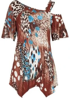 T-shirt Long à Pans