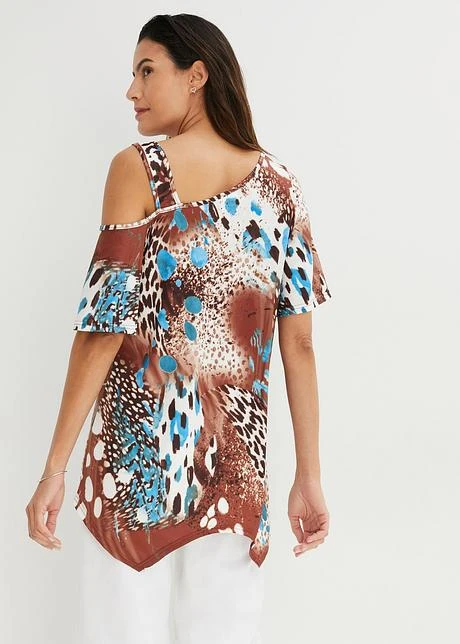 T-shirt Long à Pans 3 T-shirt Long à Pans - Afbeelding 3