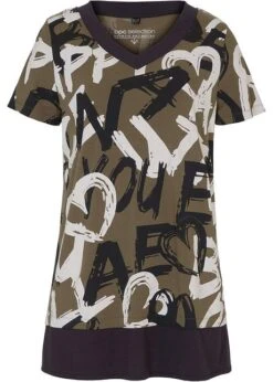 T-shirt Long à Manches Courtes