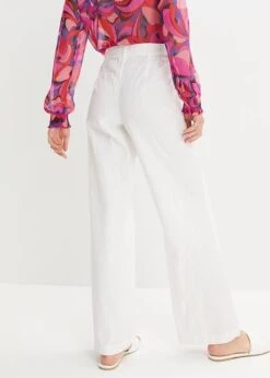 Pantalon En Lin Majoritaire Avec Taille Confortable, Loose Fit 12 Pantalon En Lin Majoritaire Avec Taille Confortable, Loose Fit -Libre Mode Winkel 23042189 b6tZbFlK