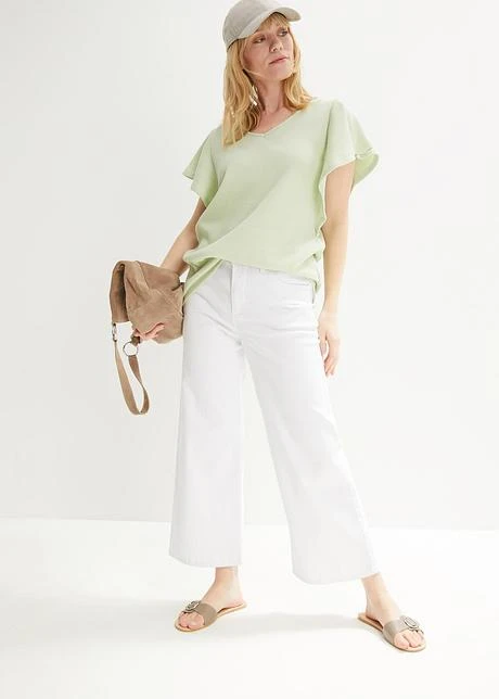 T-shirt En Jersey Gaufré 4 T-shirt En Jersey Gaufré - Afbeelding 4