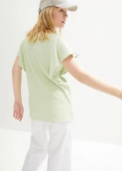 T-shirt En Jersey Gaufré 9 T-shirt En Jersey Gaufré -Libre Mode Winkel 23045058 llC155IS