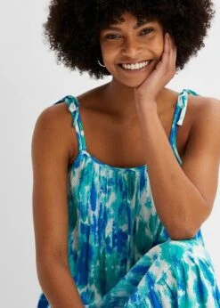 Robe à Imprimé Batik En Viscose -Libre Mode Winkel 23046953 0y6njl0H