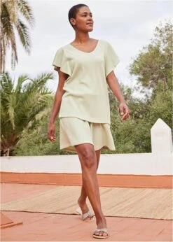 Short En Jersey Gaufré Avec Taille Confortable 13 Short En Jersey Gaufré Avec Taille Confortable -Libre Mode Winkel 23047807 BfNwNQwO 1