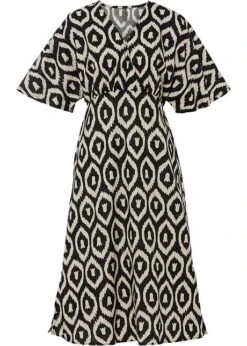 Rainbow Robe Avec Imprimé Ornemental