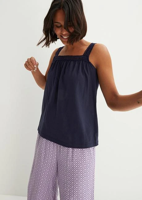 Top Décontracté Avec Bretelles En Dentelle 2 Top Décontracté Avec Bretelles En Dentelle - Afbeelding 2