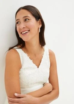 Robe De Mariée De Grossesse Avec Dentelle -Libre Mode Winkel 23052492 MUJPUjpg