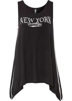 Rainbow Top Long Avec Imprimé En Viscose