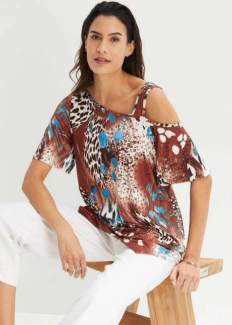 T-shirt Long à Pans 2 T-shirt Long à Pans - Afbeelding 2