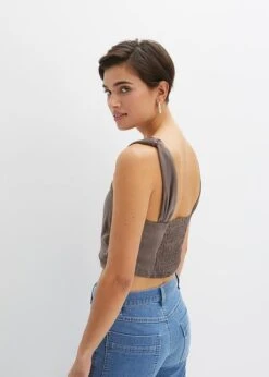 Rainbow Top Blouse En Satin -Libre Mode Winkel 23064559 ivL26UlK