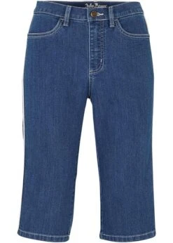 Bermuda Slim En Jean, Taille Haute, Longueur Genou -Libre Mode Winkel 23066279 if46ss7j