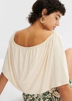 T-shirt à Col Carmen 12 T-shirt à Col Carmen -Libre Mode Winkel 23066983 gjsQSUMP