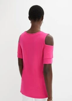 T-shirt à Découpe Avec Manches Papillon En Viscose -Libre Mode Winkel 23069060 jUJnIR88