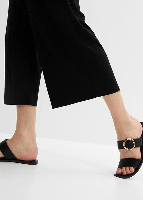 Jupe-culotte En Jersey Côtelé Avec Taille Confortable 6 Jupe-culotte En Jersey Côtelé Avec Taille Confortable - Afbeelding 6