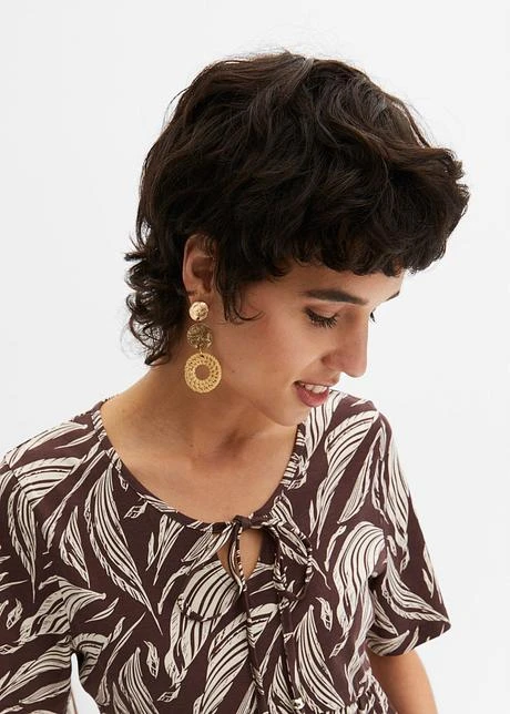 T-shirt Coupe Trapèze, Longueur Flattant Les Hanches 6 T-shirt Coupe Trapèze, Longueur Flattant Les Hanches - Afbeelding 6