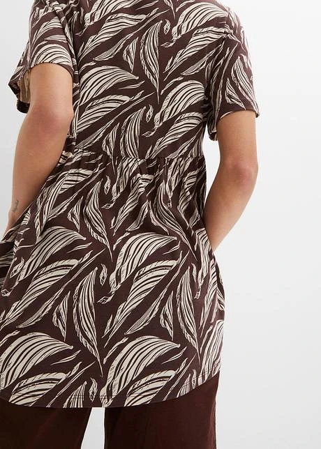 T-shirt Coupe Trapèze, Longueur Flattant Les Hanches 5 T-shirt Coupe Trapèze, Longueur Flattant Les Hanches - Afbeelding 5