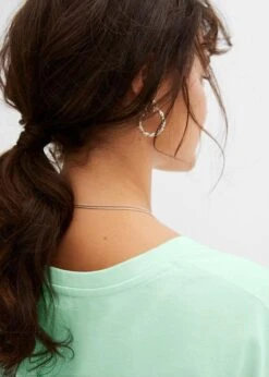 Lot De 2 T-shirts Coton Avec épaules Descendues -Libre Mode Winkel 23075956 MkzmsKqj