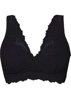 Brassière D'allaitement Sans Armatures Avec Dentelle Recyclée