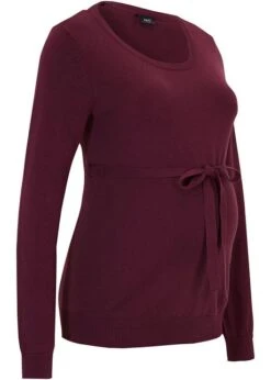 Pull De Grossesse 100% Coton Avec Lien à Nouer