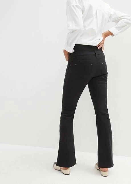 Pantalon Extensible De Grossesse, Flared 3 Pantalon Extensible De Grossesse, Flared - Afbeelding 3