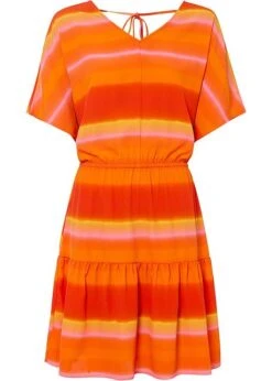 Rainbow Robe Avec Détail Dos