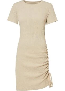 Rainbow Robe à Fronces En Tissu Structuré