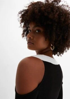 Robe En Maille à épaules Découpées 10 Robe En Maille à épaules Découpées -Libre Mode Winkel 23123658 0GyJolqv