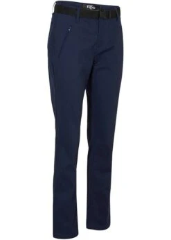 Pantalon Fonctionnel étanche En Twill Extensible Avec Ceinture, Straight