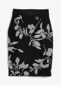 Jupe En Maille Jacquard