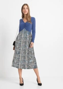 Robe Midi Avec Jupe En Mesh -Libre Mode Winkel 23135705 P0rJIwPI